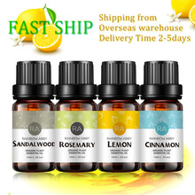 10ml Water-soluble Pure Plant Essential Oil Sandalwood Rosemary Cinnamon Lemon Oils Kit Aromatherapy Oil Bath SPA Massage Oil 2024 - buy cheap