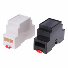 2 Pcs 88x37x59mm Plastic Electronics Box Project Case DIN Rail PLC Junction Box 2024 - buy cheap