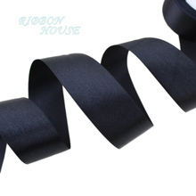 (25 yards/roll) 40mm Black Webbing Decoration Ribbon Single Face Satin Ribbon Gift Christmas Ribbons 2024 - buy cheap