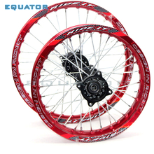 red 12mm or 15mm Front 1.40-14" inch Rear 1.85-14" inch aluminium Alloy Wheel Rim For 160cc 150CC Dirt Pit bike 14 inch wheel 2024 - buy cheap