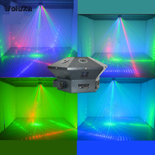 RGB Laser Full color rotating ball stage lighting KTV flash Disco colorful moving head beam Hightlight laser light CD50 W01 2024 - buy cheap