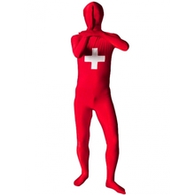 (LP21) Switzerland  Spandex  Costume Unisex Flag Zentai Suits 2024 - buy cheap