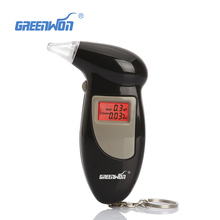 10pcs/ 2019 NEW Digital LCD Display Breathalyzer Audible Alert Breath Alcohol Tester Box Parking Gadget Analyzer 2024 - buy cheap