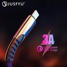 3а кабель для быстрой зарядки для Samsung Xiaomi Redmi Type-C USB кабель USB C Micro Быстрый зарядный кабель для iPhone 7 8 X MAX Huawei кабель 2024 - купить недорого