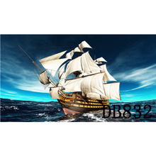 LB Polyester & Vinyl The Ship Raised The Sail Before The Storm Photo Background Photography Backdrops Backgrounds For  Studio 2024 - buy cheap