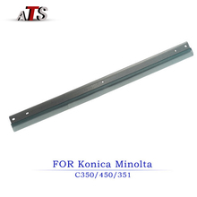 Lâmina de limpeza de tambor, 5x cor para konica minolta bizhub c 350 351 450 451 550 650 compatível c350 c351 c450 c451 c550 c650 2024 - compre barato