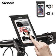 Sireck Bike Bag Waterproof Rainproof Bicycle Bag 6'' Touchscreen Bike Phone Holder Cycling Top Front Handlebar Bag Accessories 2024 - buy cheap