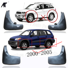 Guardabarros delantero y trasero para Toyota, cubierta embellecedora negra para Toyota RAV4 2000-2005 2024 - compra barato