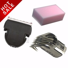 3pcs/set HAIR CLIPPER COMB +  Hair Trimmer Cutter + sponge For philips QC5125 QC5130 QC5135 QC5105 QC5105 QC5115 QC5155 QC5120 2024 - buy cheap