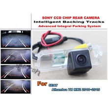 For SEAT Alhambra 7N MK2 2010~2015 Car Intelligent Parking Tracks Camera HD Back up Dynamic Tragectory Camera Rear View Camera 2024 - buy cheap