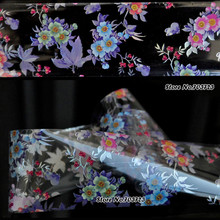 The latest design nail stickers nail foil foil transfer film technology Multi-color flower Jinyingzi GL118 2024 - buy cheap