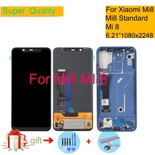 Super Amoled For Xiaomi Mi 8 Mi8 LCD Display Touch Screen Digitizer Panel Pantalla monitor Mi 8 LCD Assembly With Frame Original 2024 - buy cheap