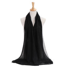 KANCOOLD female 2018 scarves silk beach dress women's scarf Fashion Solid Color Long Soft Wrap Shawl veil S10 SE14 2024 - buy cheap