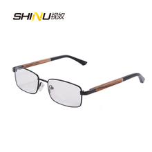 SHINU eyeglasses brand  frames women men  myopia eyewear luxury brand optical glasses eyewear wood glasses prescription glasses 2024 - buy cheap