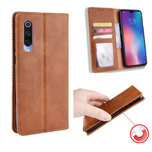 For Xiaomi Mi 9 Case 6.39 inch Luxury Flip PU Leather Wallet Magnetic Adsorption Case For Xiaomi Mi 9 Mi9 Protective Phone Bag 2024 - buy cheap