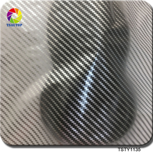 Free shipping 0.5m*2m/10m silver carbon fiber TSTY1135 hydrographics dipping film water transfer printing film 2024 - buy cheap