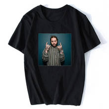 Hip Hop Rapper Post Malone Cool T Shirt Fashion Summer Short Sleeve T Shirt Men Clothing Male Vintage T-shirt Print Clothing 2024 - buy cheap