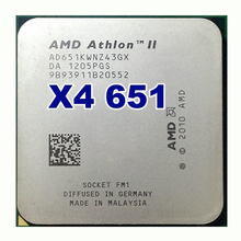 Четырехъядерный процессор AMD Athlon II X4 651 fm1 3,0G 4M, четырехъядерный процессор 100 Вт 2024 - купить недорого