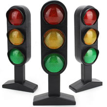 Traffic Lights Road Signal Model Scene Teaching Fun Funny Gadgets Interesting Toys For Children Accessories Diecasts Vehicles 2024 - buy cheap