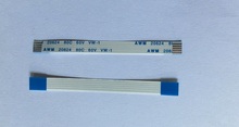 WZSM-cable plano y flexible, conector de 1,0mm, paso de 5 pines, longitud de avance de 70mm, 100mm, 150mm, 250mm, ancho de 6mm, nuevo 2024 - compra barato
