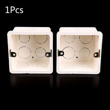 86X86 PVC Junction Box Wall Mount Cassette For Switch Socket Base Switch Bottom Box Electrical Box Accessories 2024 - buy cheap