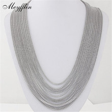 Collier Fashion Statement Necklaces & Pendants for Women 2022 New Multilayer Chain Necklace Collares Maxi Jewelry Kolye 2024 - buy cheap
