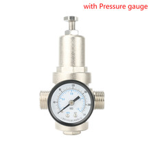 DN15 1/2" Water Pressure Regulator Valves With Pressure Gauge Pressure Reducing  Valve  male  thread Brass Valve 2024 - buy cheap