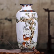 Jingdezhen Ceramic Vase Vintage Chinese Style Animal Vase Fine Smooth Surface Home Decoration Furnishing Articles 2024 - buy cheap