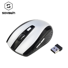 Optical electronic Wireless Gaming Mouse Mini Portable 2.4G 800 1200 1600 DPI Gamer Mice 6 Button Mause For Laptop Computer PC 2024 - buy cheap