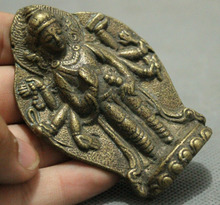 Estátua do budismo kwan-yin guanyin de 8 mãos, antigo budismo de bronze e bronze s0476 2024 - compre barato