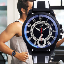 PINBO de moda casual de marca reloj de deporte al aire libre Simple de hebilla para hombre reloj ronda relojes de pulsera de cuarzo relojes para hombre 2024 - compra barato