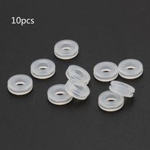 10Pcs Comfort Pads for Clip On Earrings Anti-Pain Silicone Earring Ring Cushion 2024 - buy cheap