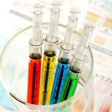Funny Plastic Syringe Pens Gifts For Teachers Papeleria Kawaii Nurse Pen Kawaii School Supplies 10pcs/lot 2024 - buy cheap