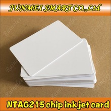 100pieces nfc 215 Chip Card Inkjet Printable NFC Card Can Written by Tagmo Works with Switch 2024 - buy cheap