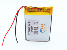 Литий-полимерная аккумуляторная батарея 3,7 В 603450 Литий-полимерная батарея 1200 мАч (Размер: 6*34*50 мм) для MP3 MP4 GPS DVD LED Light PSP 2024 - купить недорого