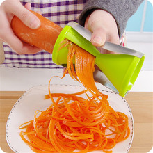 Vegetable Spiralizer Grater Vegetable Spiral Slicer Cutter Shredders Slicers for Carrot Cucumber Courgette Kitchen tools gadgets 2024 - buy cheap