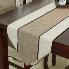 Modern Minimalist Style Retro Cloth Table Runner  New Chinese  Classic Coffee Table Flag Solid Table Mat 2024 - buy cheap