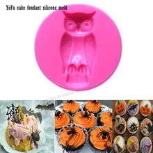 Chocolate mold silicone DIY owl soap mold fondant cake decorating tools silicone mold baking tools for cakes cooking tools F0907 2024 - buy cheap