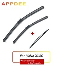 APPDEE Wiper Front Rear Wiper Blades Set For Volvo XC60 2012-2017 2016 2015 Windshield Windscreen 26"+20"+14" 2024 - buy cheap