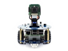 AlphaBot2-kit de construcción robot para Pi, incluye Raspberry Pi 3, modelo B, cámara RPi, tarjeta Micro SD, control remoto por infrarrojos, monitoreo de vídeo 2024 - compra barato