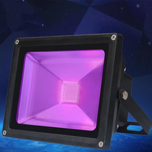 Reflector LED de inducción de movimiento, luz UV de 10W-50W, impermeable, AC85-265V, púrpura, DJ, discoteca, KTV, festival, efectos de iluminación de escenario 2024 - compra barato