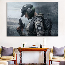 Operador de segurança com tela hd arco-íris, arte de parede, pôster e impressão, pintura em tela, imagem decorativa para sala de estar, decoração de casa 2024 - compre barato