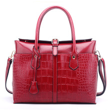 Women Handbags Fashion Leather Shoulder Cross-body Bag Large Crocodile Pattern Clutch Tote Bag For Women Messenger Bags WBS557 2024 - buy cheap