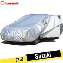 Cawanerl Thicken Cotton Car Cover Sun Shade Snow Rain Resistant Auto Cover Waterproof For Suzuki XL7 Jimny Kazishi Liana Swift 2024 - buy cheap