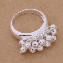 Silver plated Ring Fashion Jewerly Ring Women&Men beautiful grape /eblamssa frhaoioa AR284 2024 - buy cheap