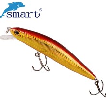 SMART Minnow Bait 125mm40g Sinking Fishing Lure Glide Bait VMC Hook Isca Artificial Pesca Leurre Souple Peche Mer Fishing Tackle 2024 - buy cheap