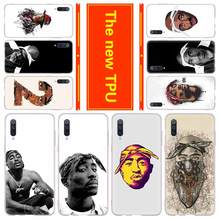 Мягкий силиконовый чехол для Xiaomi Mi 11 10 8 A3 A2 Cc9 Lite 9 11Pro A1 5x 6x Ultra Cover 2Pac Tupac Amaru Shakur 2024 - купить недорого