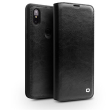 Qialino Origina, чехол из натуральной кожи для Xiaomi MI 9 8 MI8 MI9, откидной Чехол, кошелек, слот для карт, сумка для телефона 2024 - купить недорого