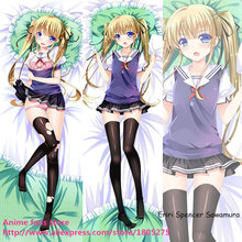 Anime Pillowcase Saenai Heroine No Sodate-Kata Eriri Spencer Sawamura lovely decorative Hugging Body Pillow Case 2024 - buy cheap