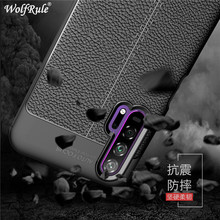 Чехол для Huawei Honor 20 Pro, чехол для телефона, ударопрочный роскошный кожаный мягкий чехол из ТПУ, чехол для Honor 20 Pro, чехол для Honor 20 Pro, YAL-AL10 чехол 2024 - купить недорого